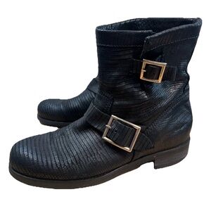 Jimmy Choo Black Rugged Sole Footwear